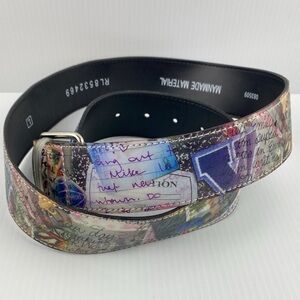 Vintage Y2K Lentricular Hologram Belt 38 inches